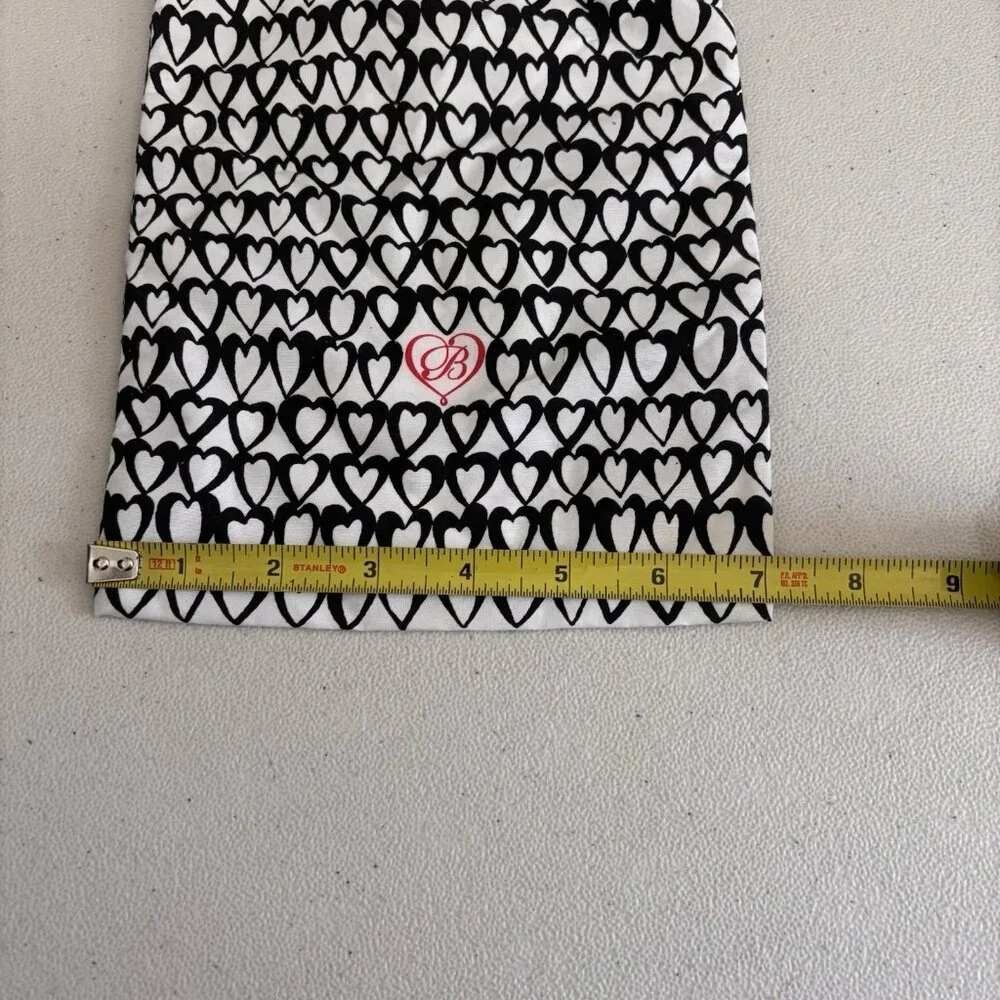 Brighton Heart Jewelry Cloth Gift Bags Lot Of 3 Diffrent Size